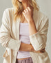 Women's French Terry Cardigan - Cotton